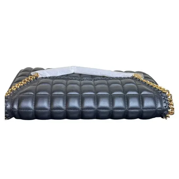 Stella McCartney NWT Falabella Crossbody Quilted Vegan Tote in Black
